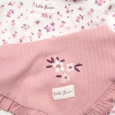 J15823: Baby Girls 3 Piece Ribbed Outfit (3-9 Months)