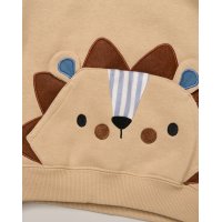J16031: Boys Hoody With Lion Pocket & Jog pant Outfit (2-4 Years)
