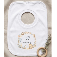 KWB130: I Love My Mummy Over Head Bib