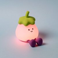 LAMP08: Foodiemals Egg Plant LED Night Light Sleep Lamp & Phone Stand