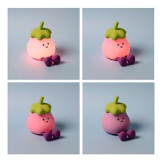 LAMP08: Foodiemals Egg Plant LED Night Light Sleep Lamp & Phone Stand