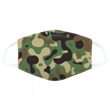 MASK48L: Camouflage Reusable Face Covering (12+ Years)