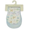 J14029: 2 Pack Muslin Baby Burp Cloths- Sky Jungle