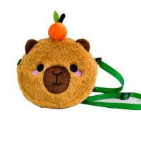 PBAG05: Duke the Capybara Adoramals Crossbody Plush Shoulder Bag