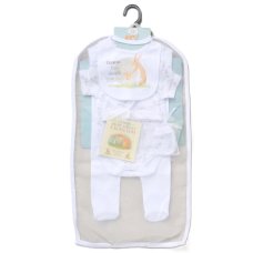 S18970: Baby Unisex Guess How Much I Love You 7 Piece Mesh Bag Gift Set With Book (NB-6 Months)