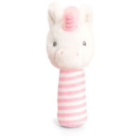 SE1006: 14cm Keeleco Twinkle Unicorn Stick Rattle (100% Recycled)