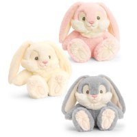 SE1361: 15cm Keeleco Patchfoot Rabbits-3 Colours (100% Recycled)