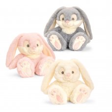 SE1362: 22cm Keeleco Patchfoot Rabbits- 3 Designs (100% Recycled) 