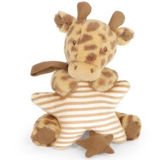 SE4544: 18cm Keeleco Huggy Giraffe Musical (100% Recycled)