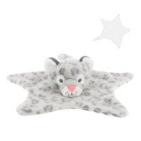 SE4939: 32cm Keeleco Snuggles Snow Leopard Comforter (100% Recycled)
