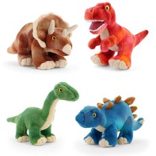SE4940: 26cm Keeleco Dinosaurs- 4 Assorted (100% Recycled)