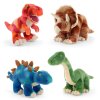 SE4941: 38cm Keeleco Dinosaurs- 4 Assorted (100% Recycled)