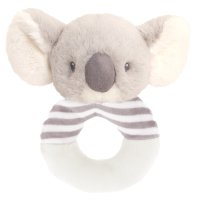 SE6713: 14cm Keeleco Cozy Koala Ring Rattle (100% Recycled)