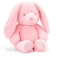 SE9108: 20cm Keeleco Pink Bunny (100% Recycled) 
