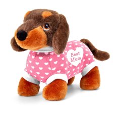 SM1988: 25cm Keeleco  Best Mum Sausage Dog (100% Recycled)