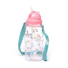 SPBOT07: 450ml Children's Shatterproof Water Bottle Unicorn Magic