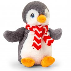 SX1940: 20cm Keeleco Penguin W/Scarf (100% Recycled)