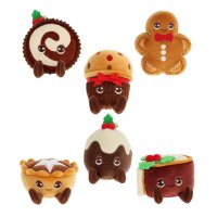 SX3931: 8cm Bakery Festive Sweet Treats (6 Designs)