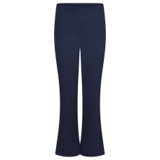 Girls Ribbed Trousers (Hipsters) - Navy