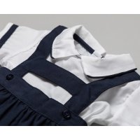 T20215: Baby Boys 2 Piece Outfit With Contrast Colour Piping (0-9 Months)