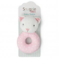 T20727: Baby Girls Cat Rattle Toy