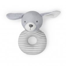 T20729: Baby Unisex Bunny Rattle Toy
