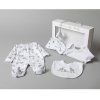 T20748: Baby Unisex Lambs 5 Piece Set In A Gift Box (0-3 Months)
