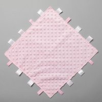T20828: Pink Bubble Taggie Comforter