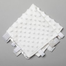 T20730: White Bubble Taggie Comforter