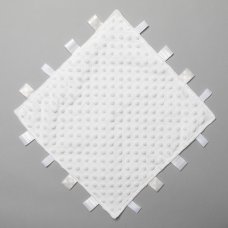 T20730: White Bubble Taggie Comforter