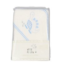 G13125: Baby Boys Dinosaur Hooded Towel/Robe