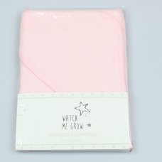 M0527: Baby Plain Pink Hooded Towel/Robe