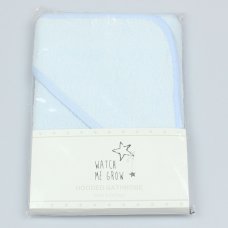 M0528: Baby Plain Sky Hooded Towel/Robe