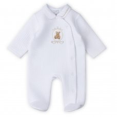 V21077: Baby Unisex Quilted All In One (0-9 Months)