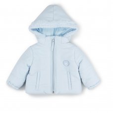 V21266A: Baby Boys Cotton Lined, Quilted Jacket (0-12 Months)