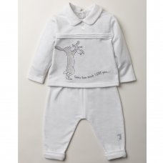 V21292: Baby Unisex Guess How Much I Love You Top & trouser Outfit (0-9 Months)