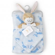 V21785: Baby Boys Guess How Much I Love You Comforter & Blanket