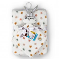 V21801: Baby Looney Tunes Bugs Bunny Comforter & Blanket