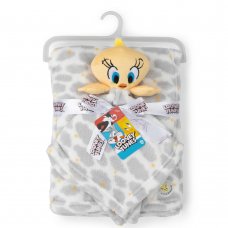 V21803: Baby Looney Tunes Tweety Comforter & Blanket