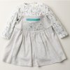 V21806: Baby We're Going On A Bear Hunt Dress & Top Outfit (NB-6 Months)