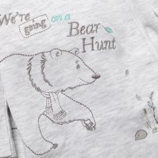 V21808: Baby We're Going On A Bear Hunt Cotton All In One (NB-6 Months)