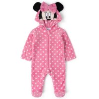 V22047: Baby Minnie Mouse Fleece Onesie/All In one (0-9 Months)