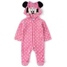 V22047: Baby Minnie Mouse Fleece Onesie/All In one (0-9 Months)