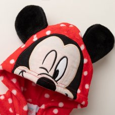 V22049: Baby Mickey Mouse Fleece Onesie/All In one (0-9 Months)