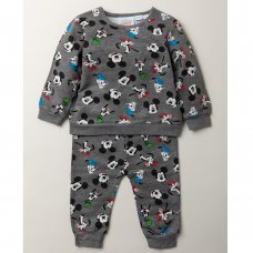 V22054:  Baby Boys Disney Sweatshirt & Jog Pant  Outfit (0-18 Months)