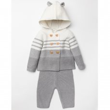 W23304: Baby Unisex Knitted 2 Piece Outfit (0-12 Months)