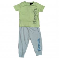 W23619:  Baby Boys Bench T-Shirt &  Jog Pant Set (0-18 Months)