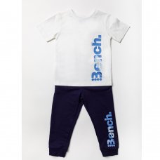 W24092B:  Baby Boys Bench T-Shirt &  Jog Pant Set (0-18 Months)