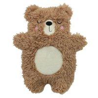 WARM102: Teddy Bear Microwavable Plush Lavender Heat Pack