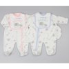 WF1676: Baby I Love Mummy 3 Piece All In One, Bib & Hat Set (0-9 Months)